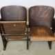 Vintage Two-Seat Cinema Bench from Thonet, 1950s