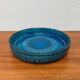 Grand bol en poterie Rimini Bleu du milieu du siècle par Aldo Londi pour Bitossi, Italie, années 1960