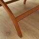 Table basse ronde en acajou, design danois, années 1970, production : Danemark