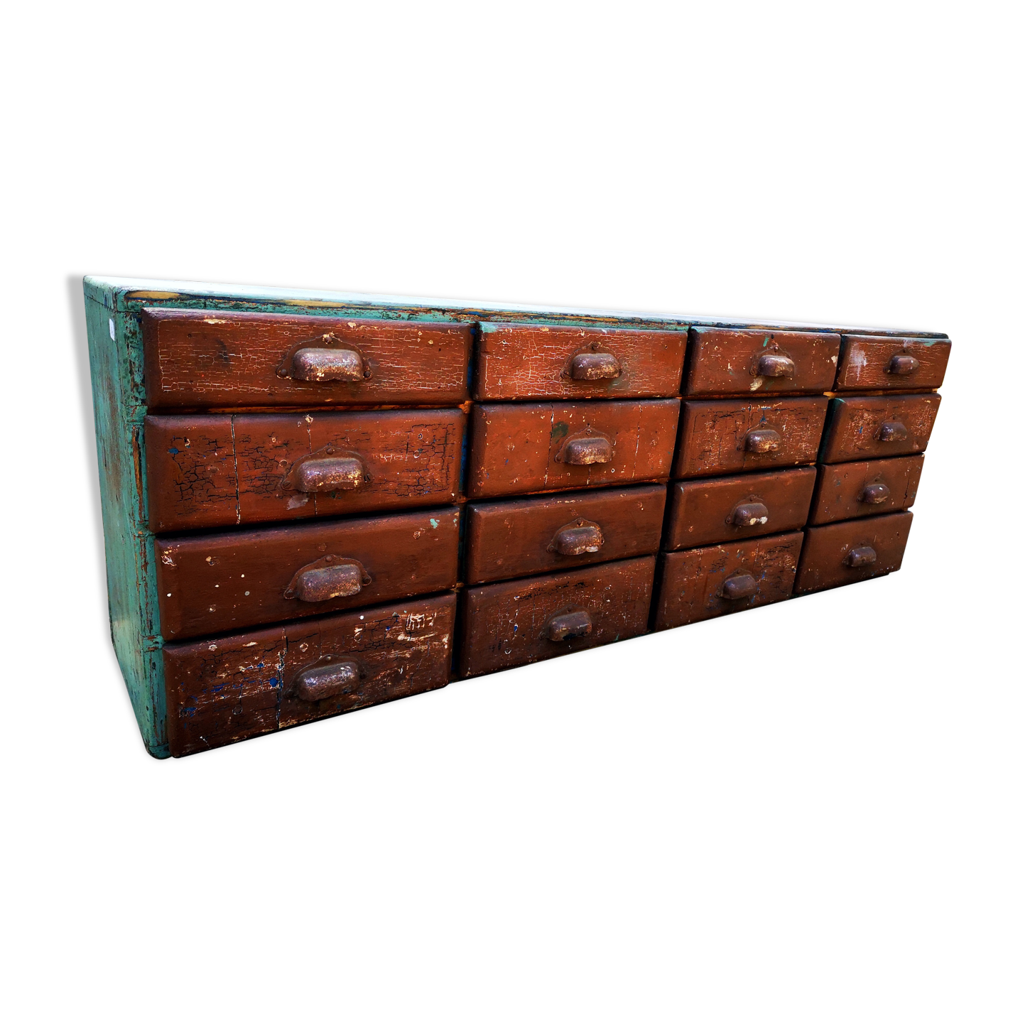 Small piece of furniture, 16 drawers.