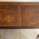 Adult desk double school vintage 50s-60s solid wood