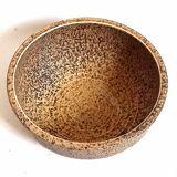 Fruit bowl Les Potiers de L'Abbaye 1970s Diameter 22.5 cm