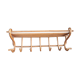 Coat rack bistro curved wood early twentieth century
