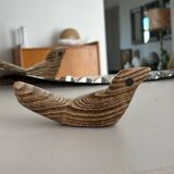 Oiseau presse papier en onyx