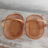 Set of small nesting baskets