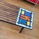 Madoura Jouver Coffee Table Wood and Ceramic Scandinavian Design France 1960