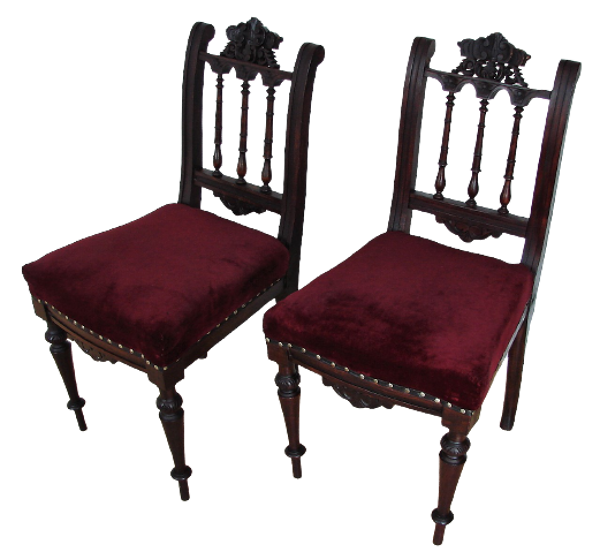 Paire de chaises du 19ème siècle