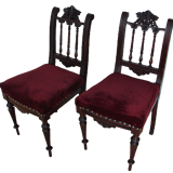 Pair of chairs from the 19th century