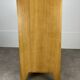 50s chest of drawers with blond wood compass feet