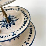 Pornic earthenware display stand.