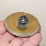 Old small ice cube or pickle bucket in cut crystal