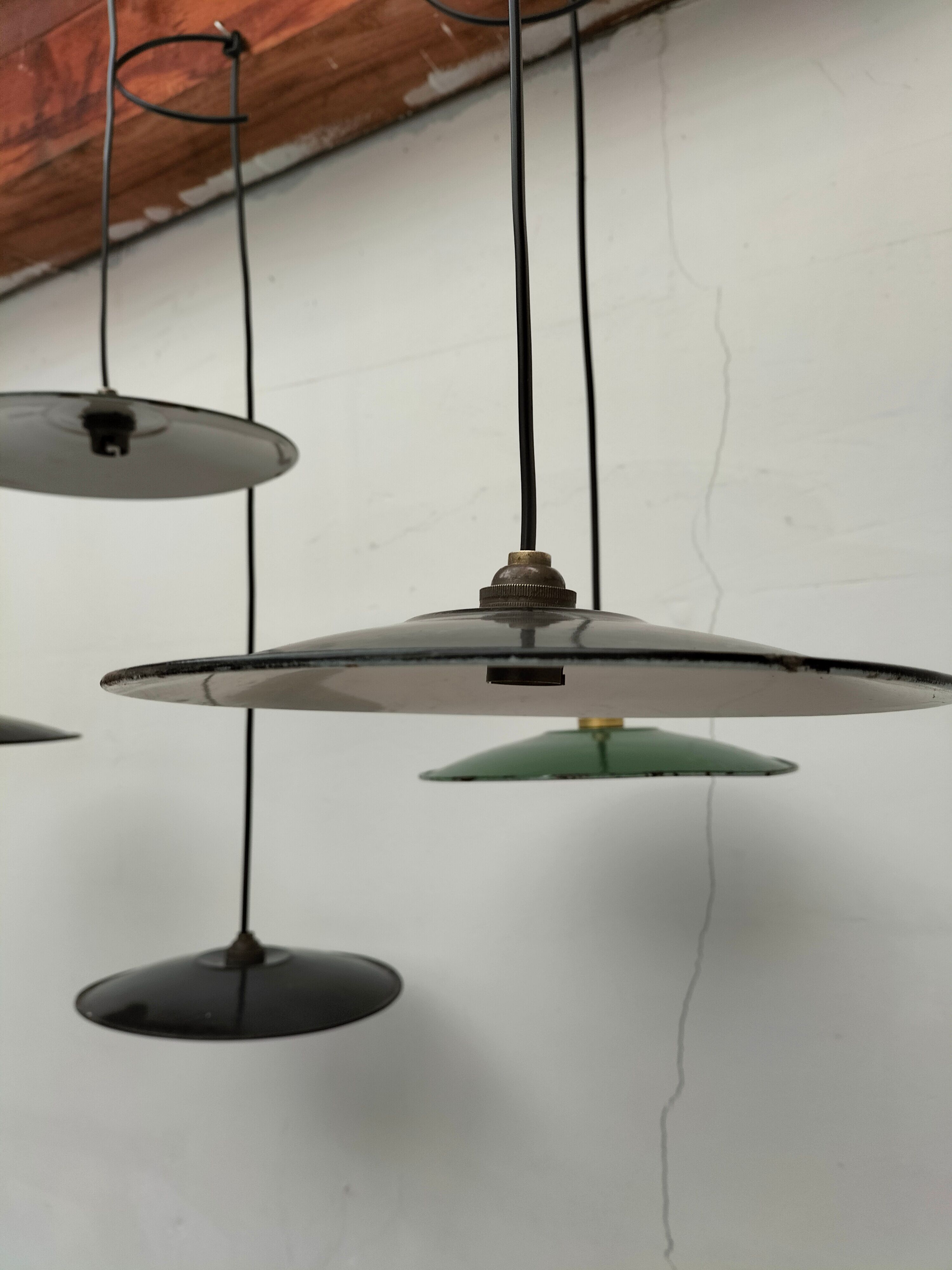 Enamelled old lamp series