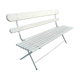 Folding garden bench