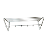 Vintage coat rack 50s-60s in stainless steel