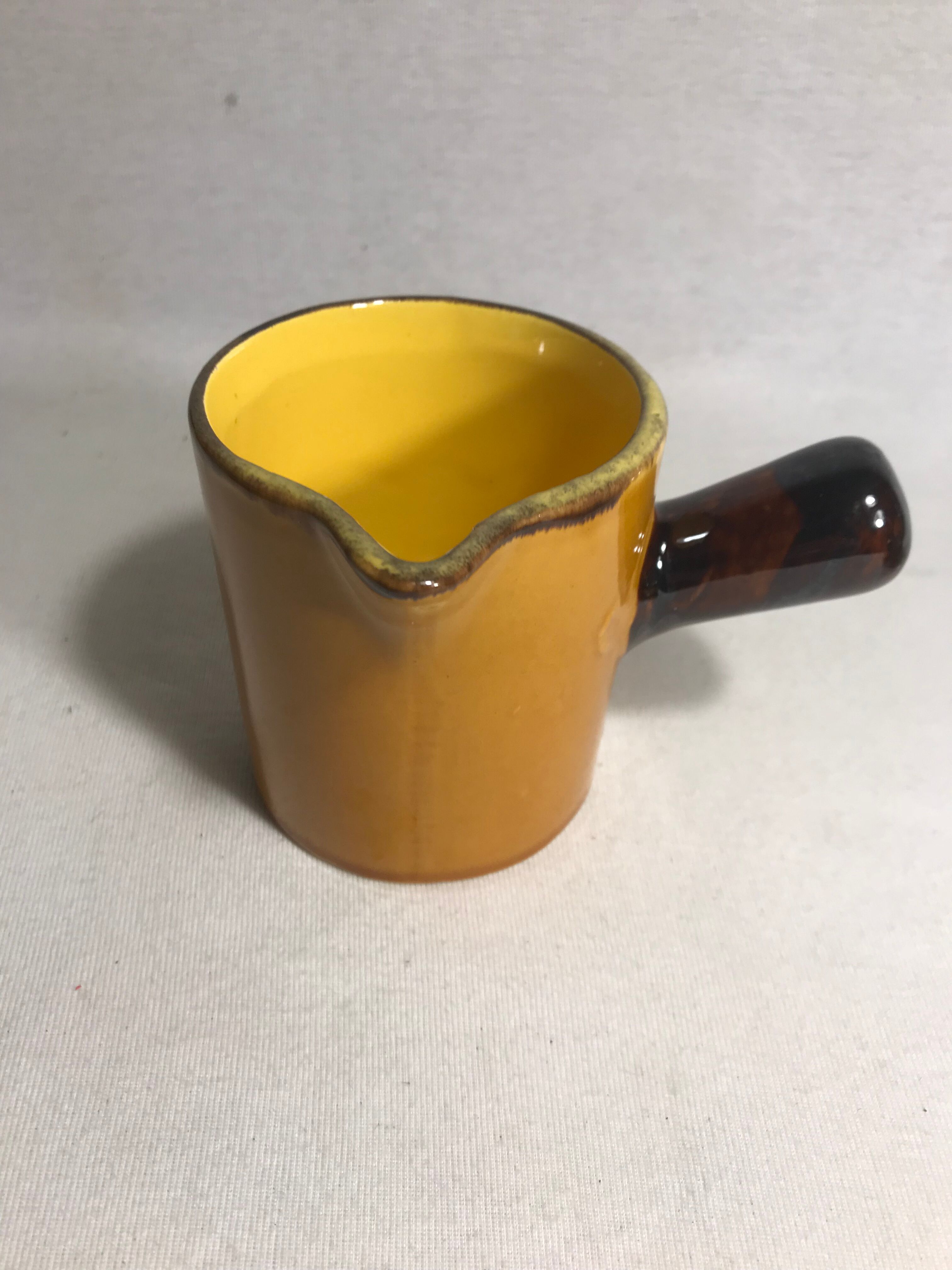 Lot old breakfast Poet laval, jugs, cups + pot sugar vintage