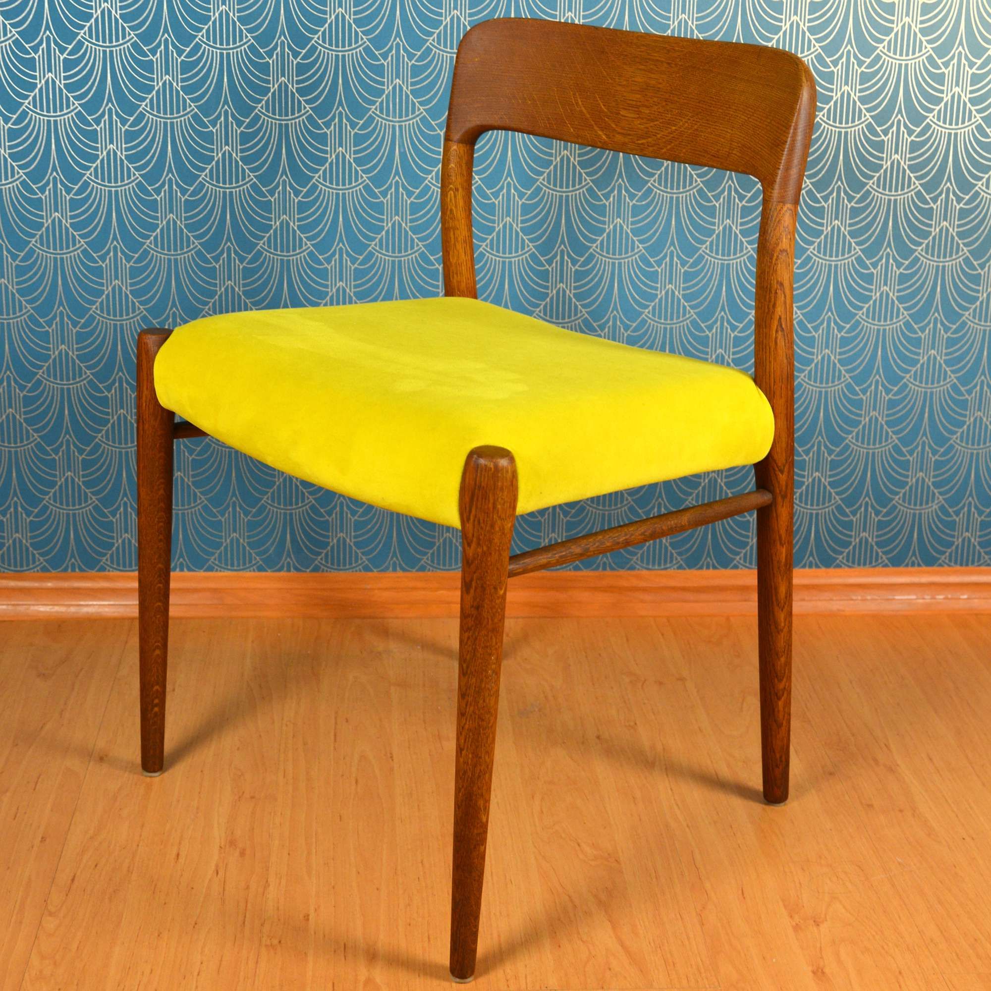Chair Niels Otto Møller, JL Møllers Møbelfabrik, Model 75, Denmark 1950