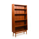Mid Century Danish Conical Bookcase in Teak by Johannes Sorth