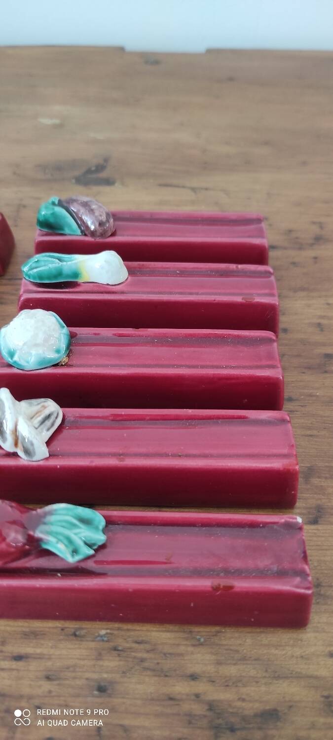 Ceramic knife holder set