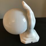 Apply hand in earthenware