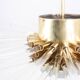 Radiant glass tube chandelier. Contemporary design.