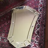 Beveled Art Deco mirror