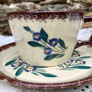 Henriot Quimper teacup and saucer