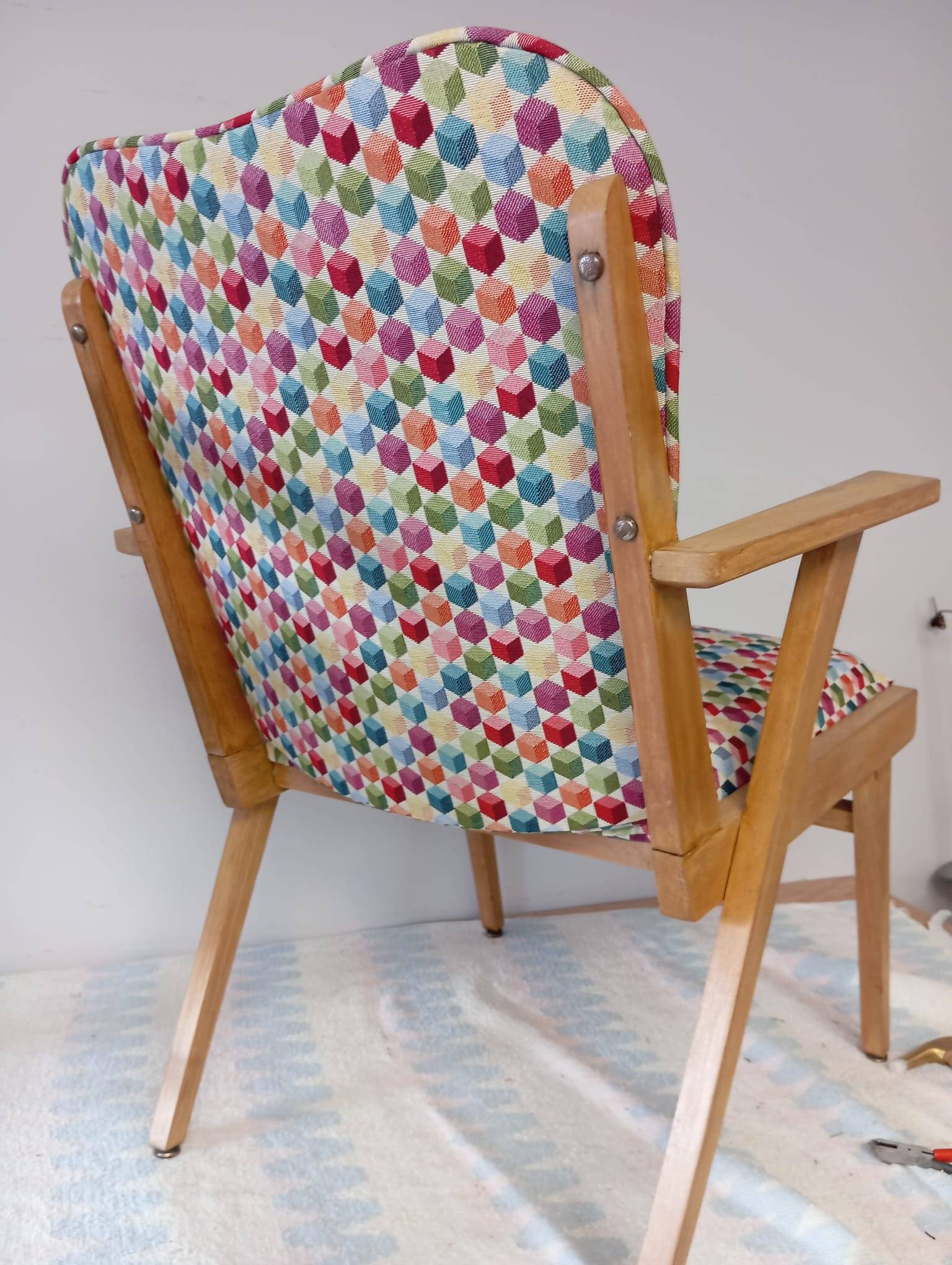 Fauteuil style années 60-70