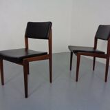 Set of Teak Dining Chairs Model 641P by Rudolf Glatzel for Thonet, 1960s