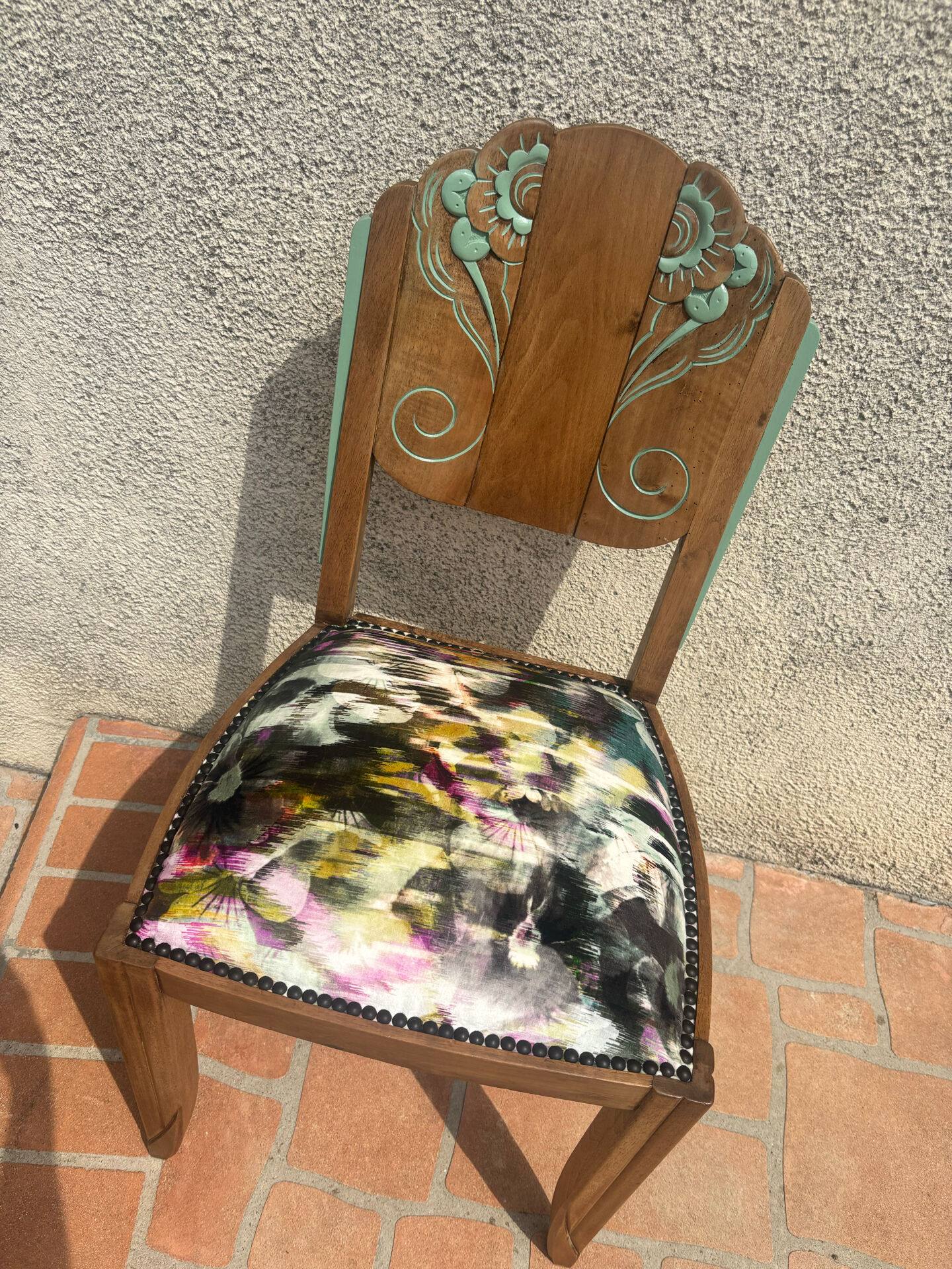 Chaise art nouveau