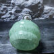 Clichy glass swan collar sconce