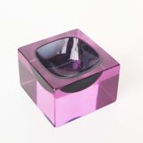 Murano Sommerso Facetted Vase & Bowl set