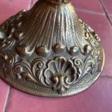 Gilded bronze bedside lamp