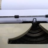 Adler Gabriele 20 portable typewriter 50s/60s