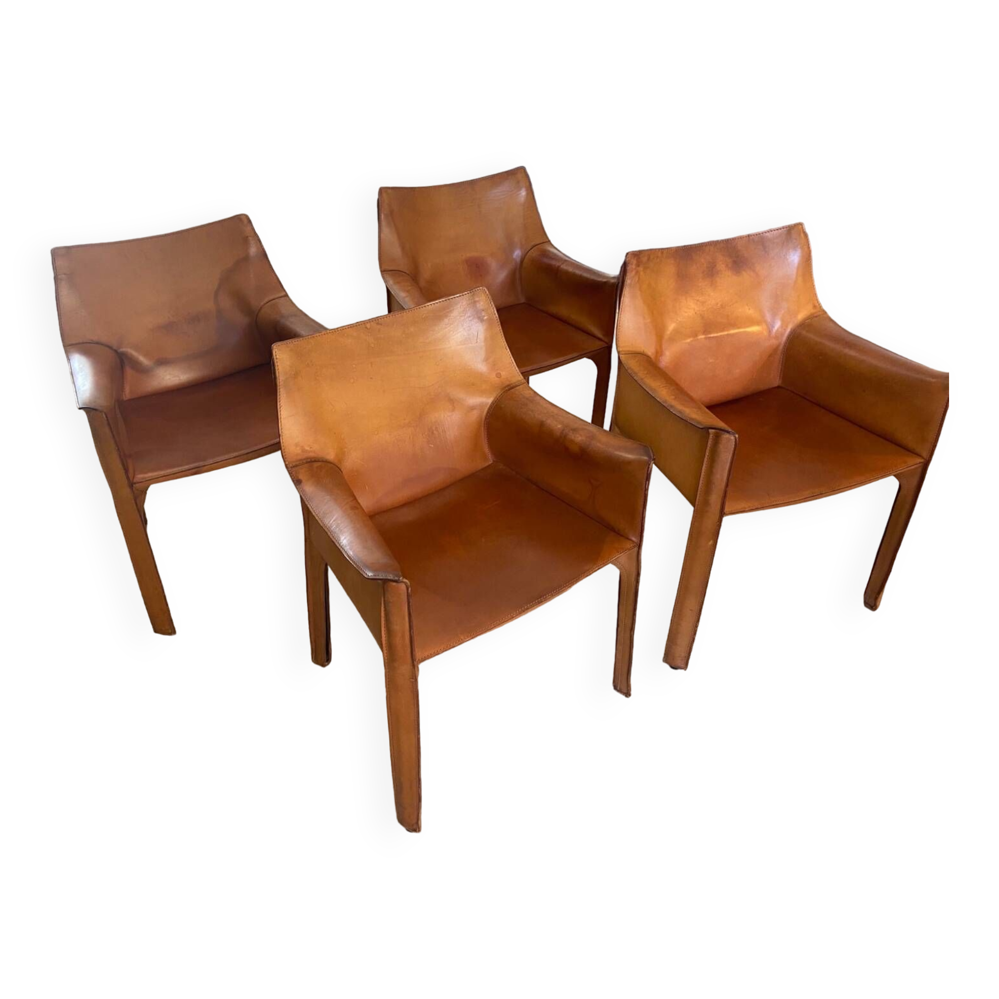 70s armchairs designed by Mario Bellini for the Cassina brand