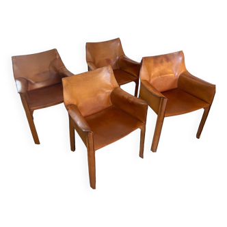 Fauteuils années 70 dessiné par Mario Bellini pour la marque Cassina