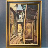 Painting by G. Bournonville, signed and dated 1958, oil on canvas