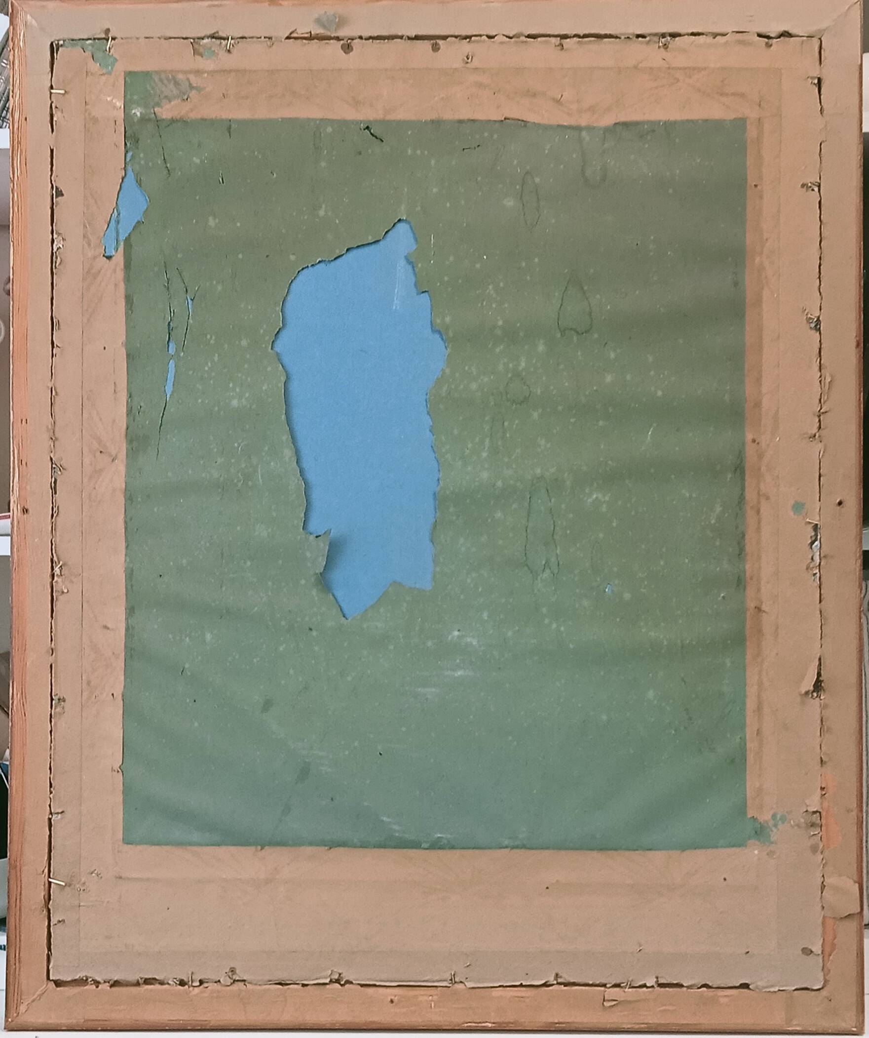 Magnificent portrait pencil drawing 19th century