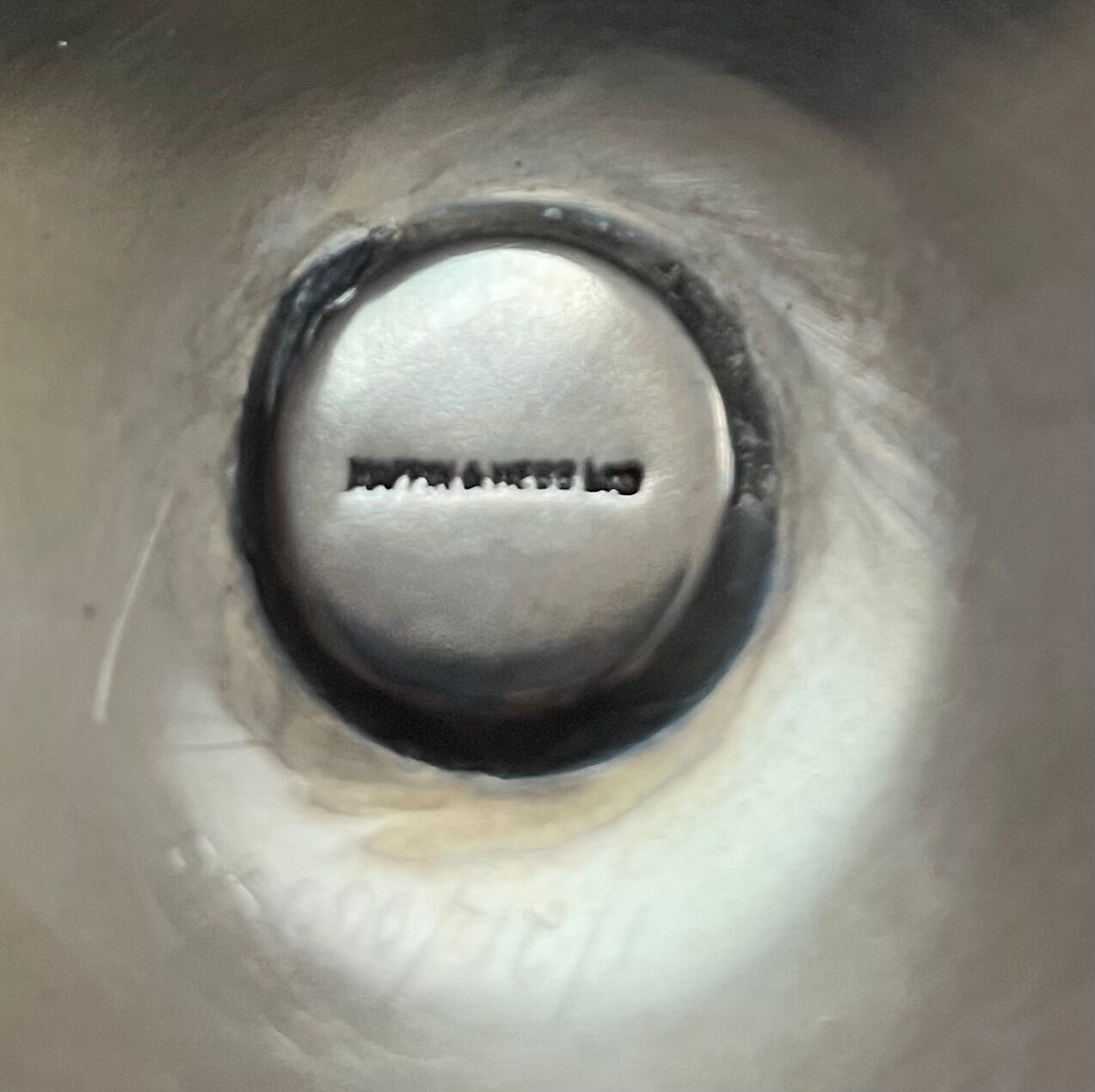 6 silver plated mappin & webb tumbler/cup