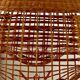 Vintage wicker suspension