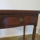 Table d’appoint extensible -Bureau-Années 80-Louis XV-teinte acajou