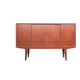Danish design teak highboard, 1960s