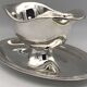 Saucière en métal argenté christofle modèle perle