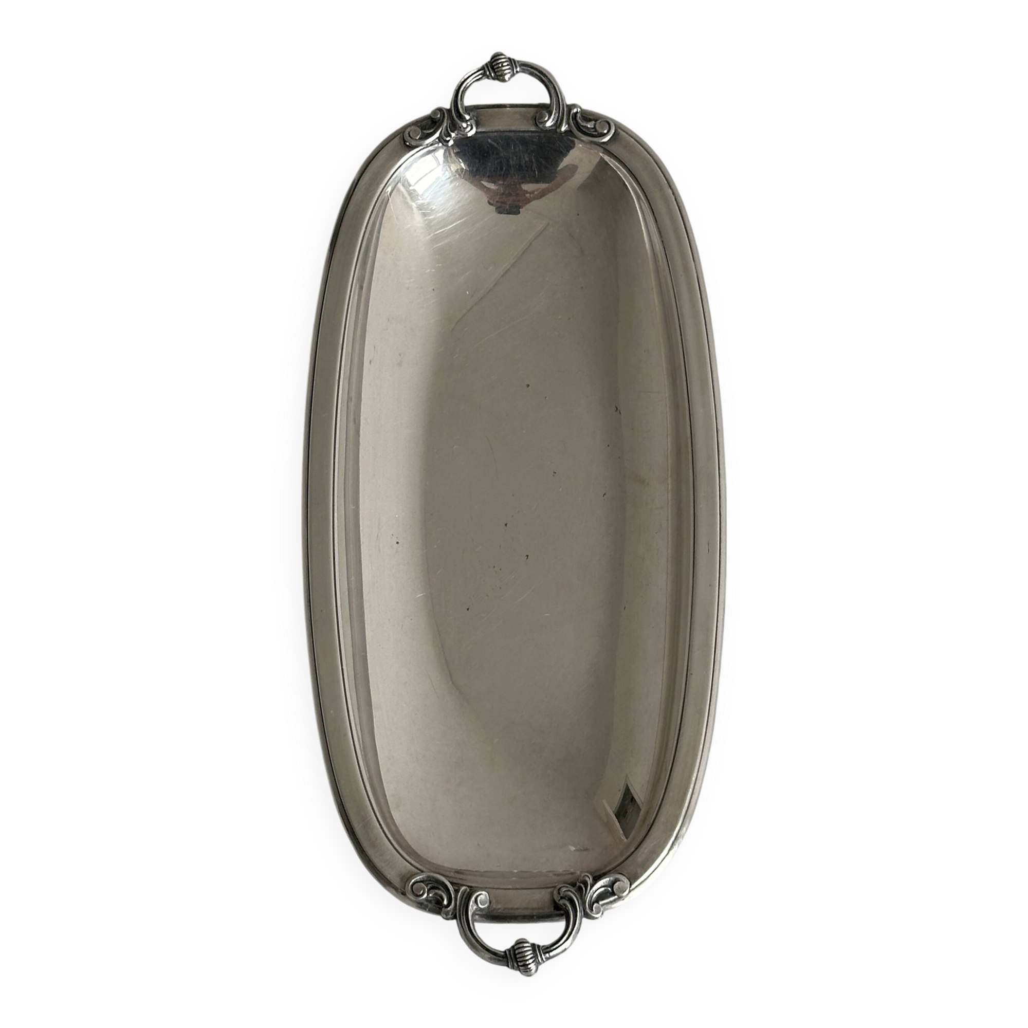 Small tray - antique metal dish