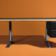 Warren Platner desk with drawers, Knoll International