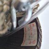 Vintage glass pendant light by Hustadt Leuchten, 1960s