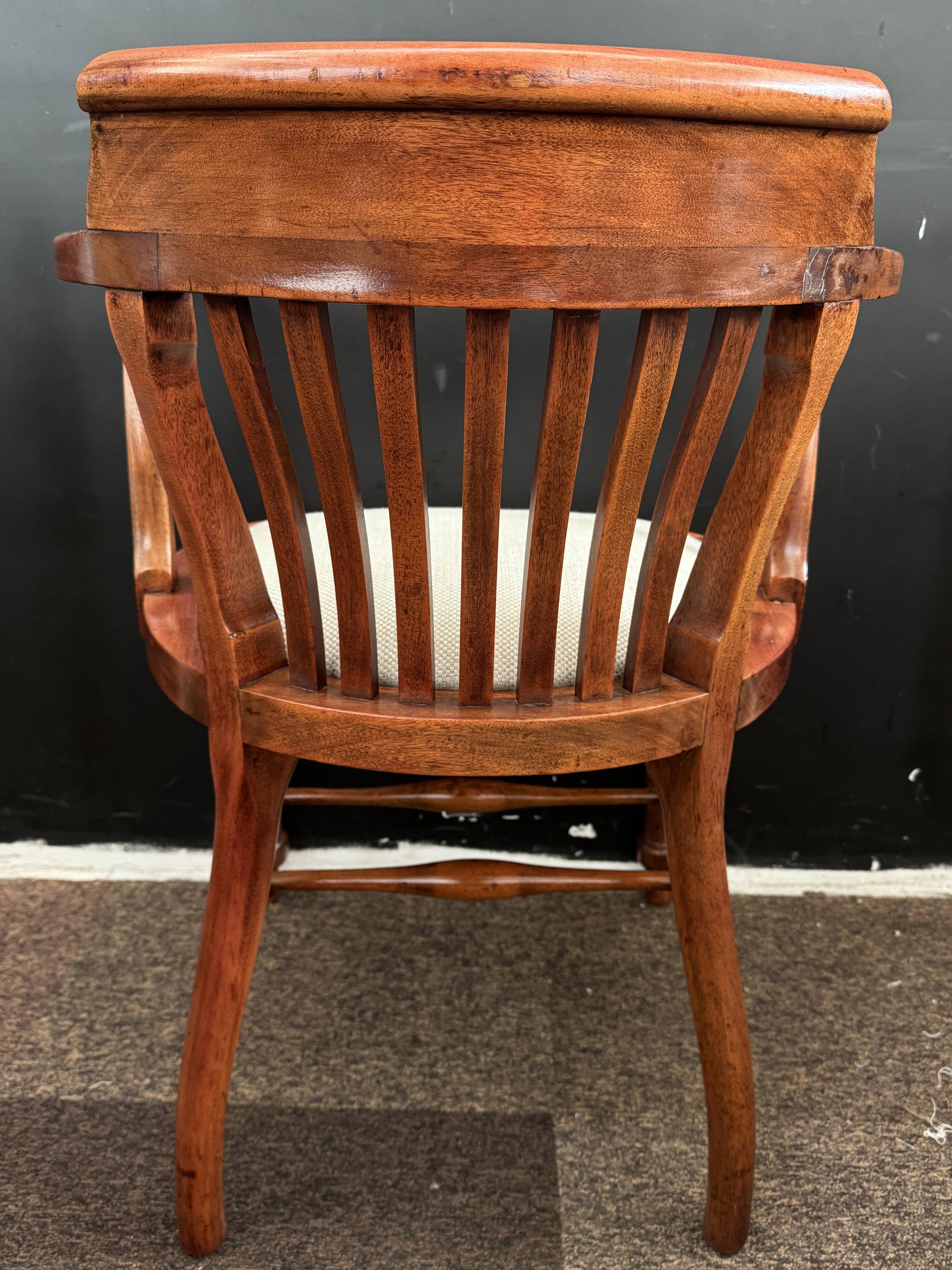 English office chair - Stamped W. Hands & Sons