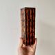 Vintage Orange Square Vase Fat Lava by Scheurich Keramik 423