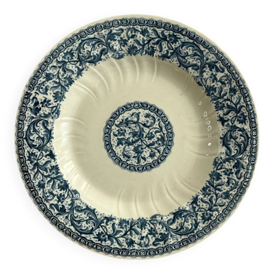 Assiette creuse gien 1937 guirlandes