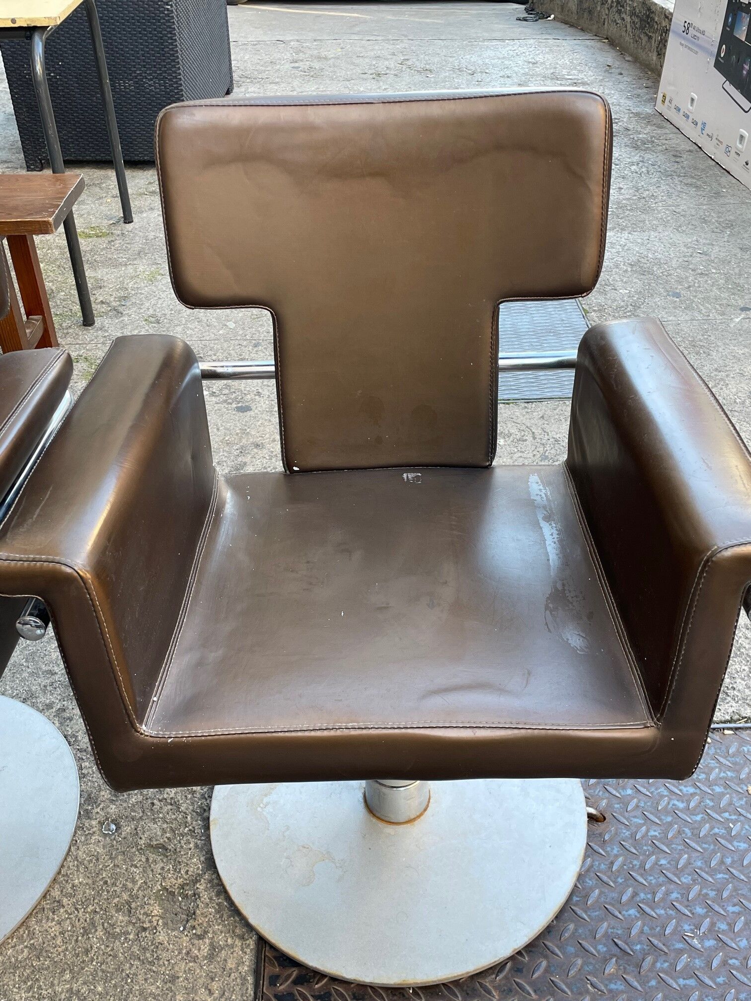 Hairdresser's chair vintage GV Design AGV Group Italia