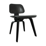 Black DCW chair by Charles & Ray Eames for Herman Miller, 1980